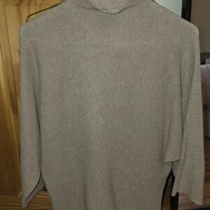 Cyrus Womens Turtleneck Sweater in Gray